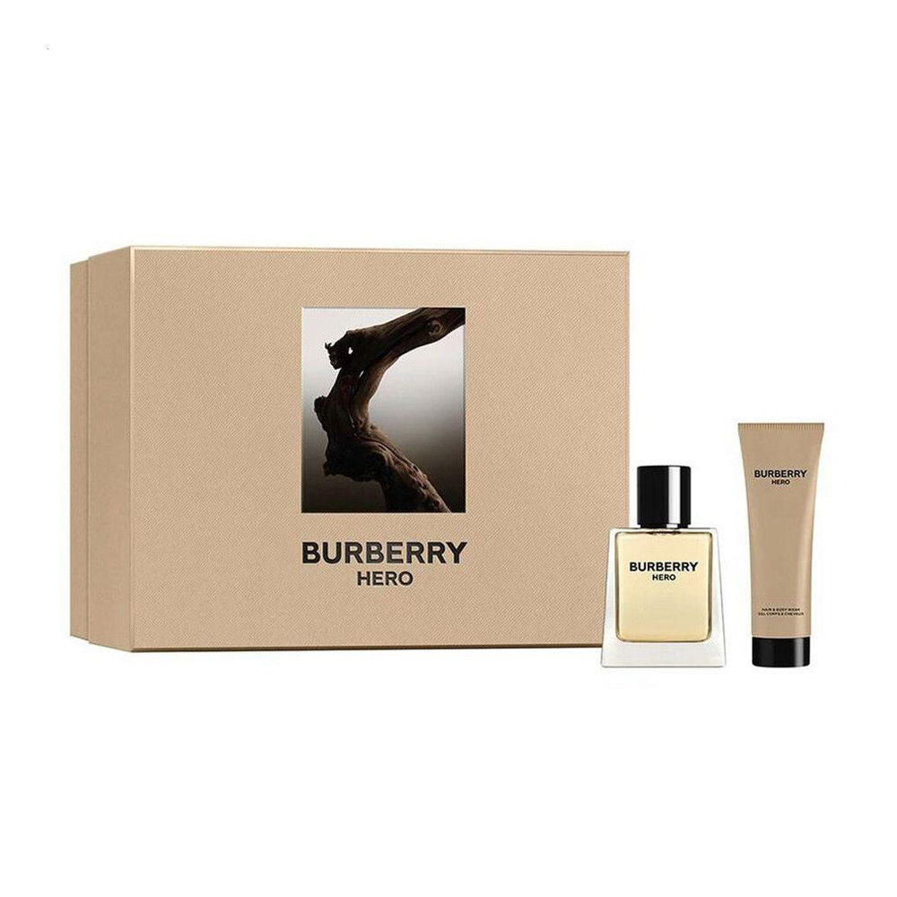 Парфумований набір чоловічий Burberry Hero Giftset (туалетна вода, 50 мл + гель для душу, 75 мл)